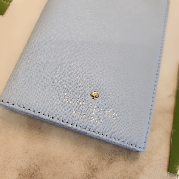 New! Kate Spade New York Light Blue Wallet - Picture 9 of 10